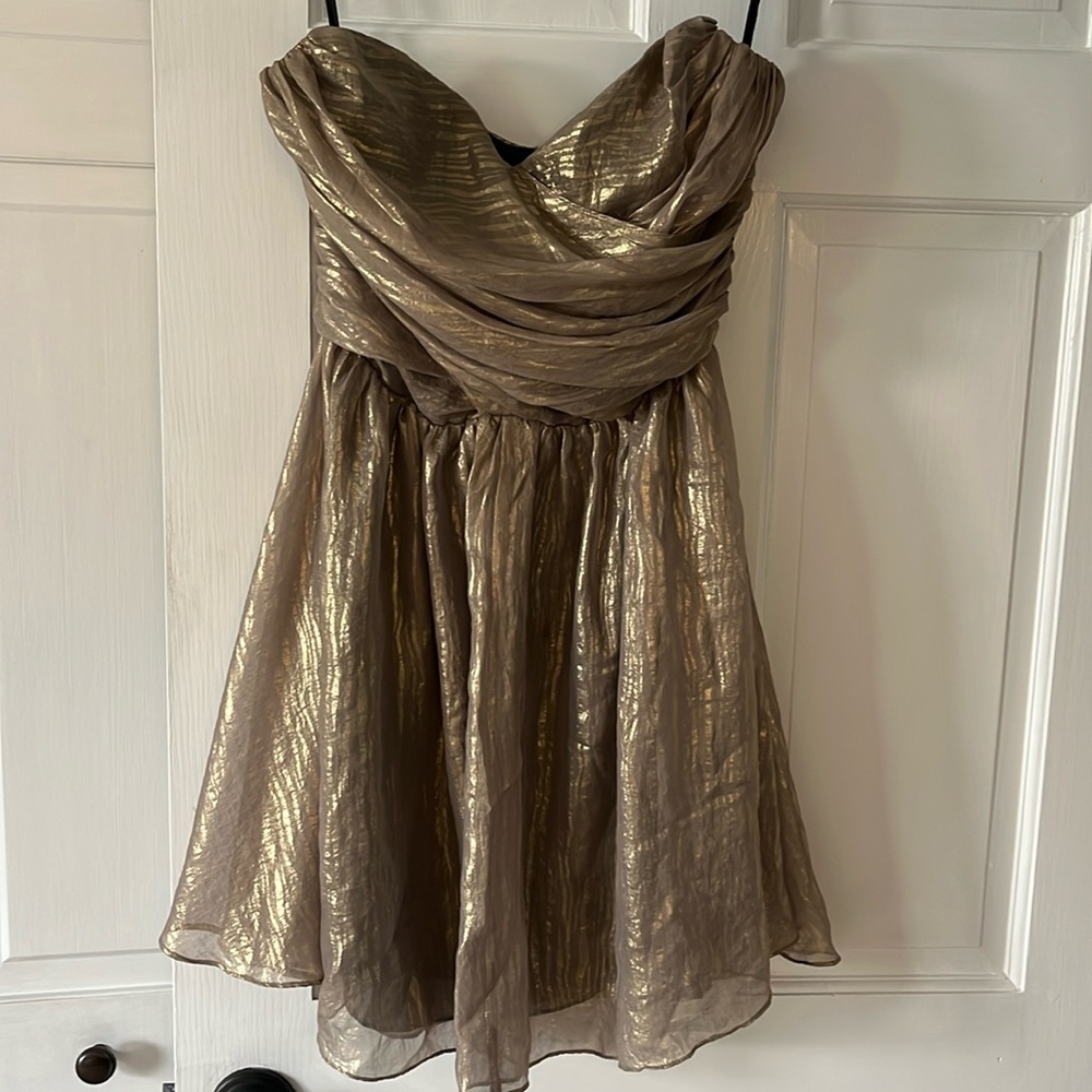 Moda Strapless Dress
